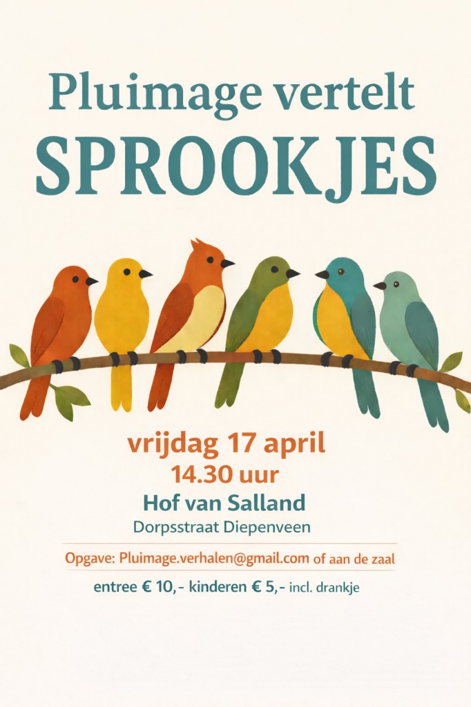 Pluimage vertelt Sprookjes - Hof van Salland Diepenveen